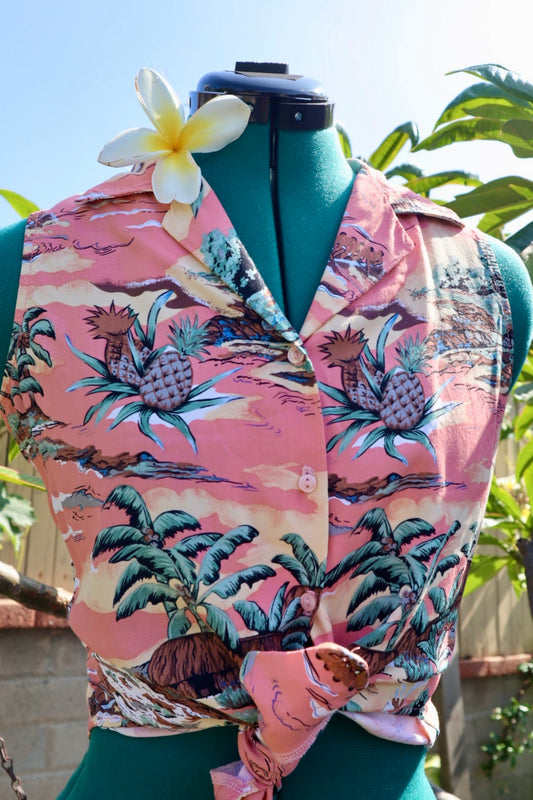 80's Tropic Top