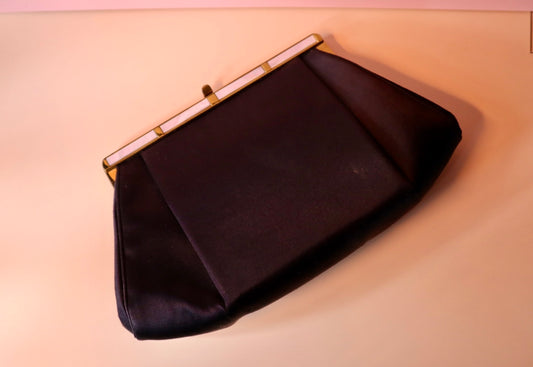1950s Satin Clutch