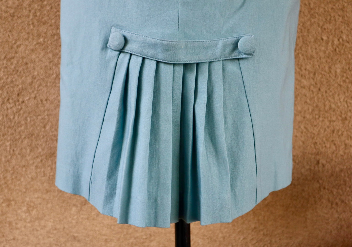 Powder Blue Wiggle Skirt