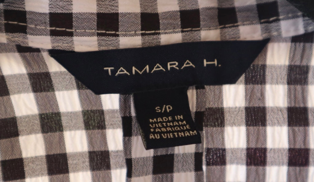 Modern Checkered Button Up