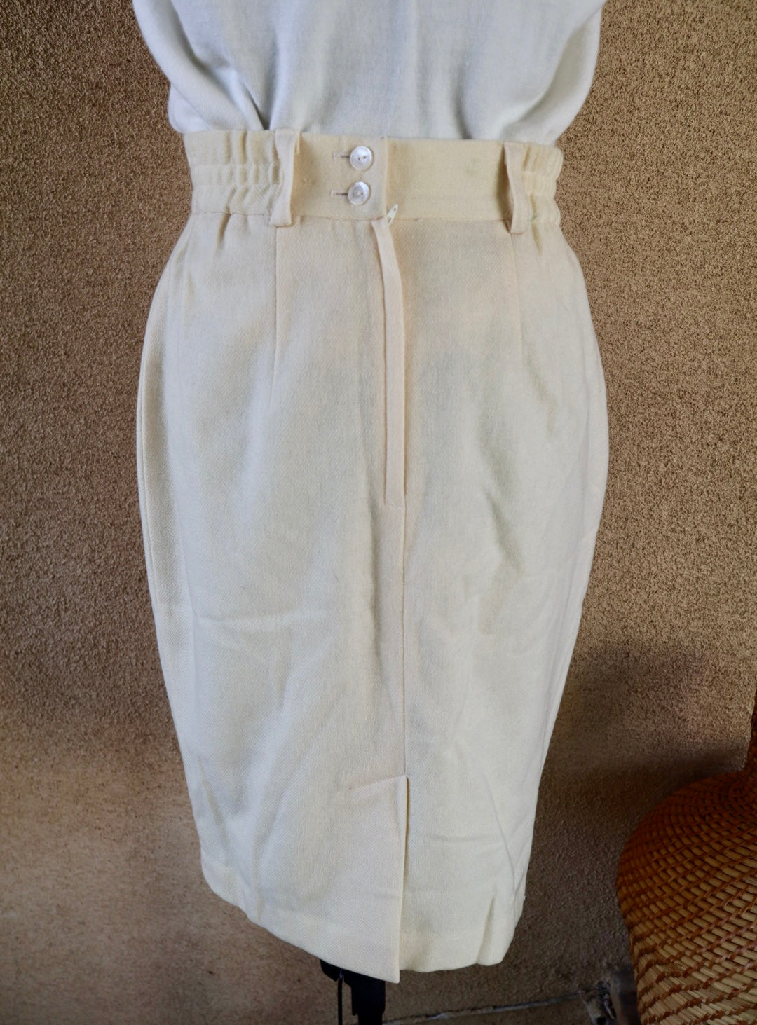 1980's Pure Wool Skirt