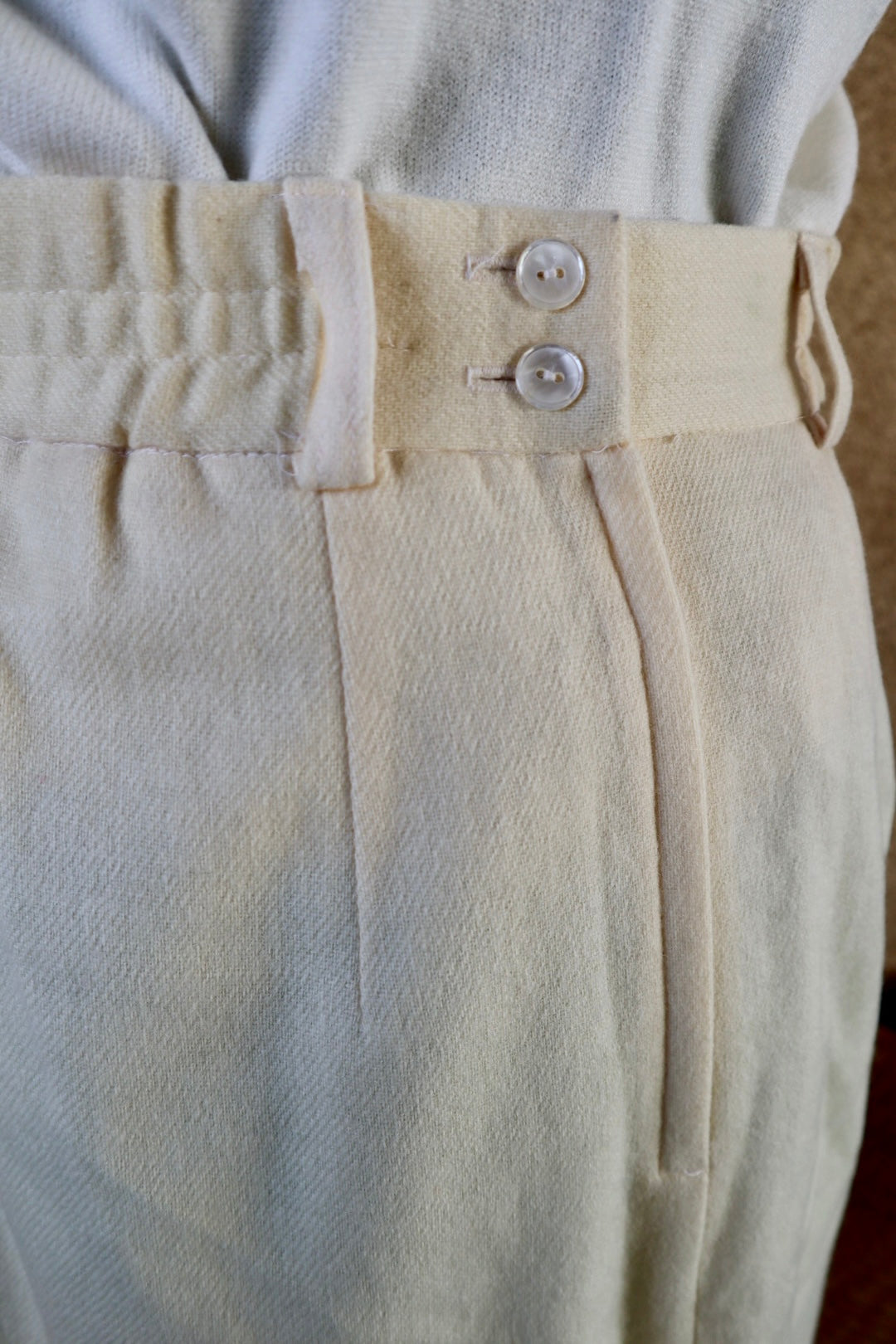1980's Pure Wool Skirt