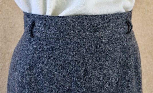 Vintage Wool Pencil Skirt