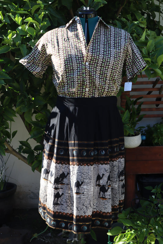 80's Boho Skirt