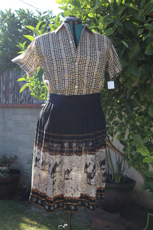 80's Boho Skirt