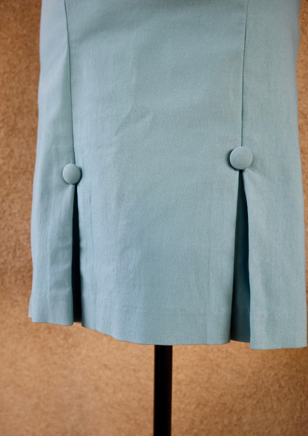 Powder Blue Wiggle Skirt