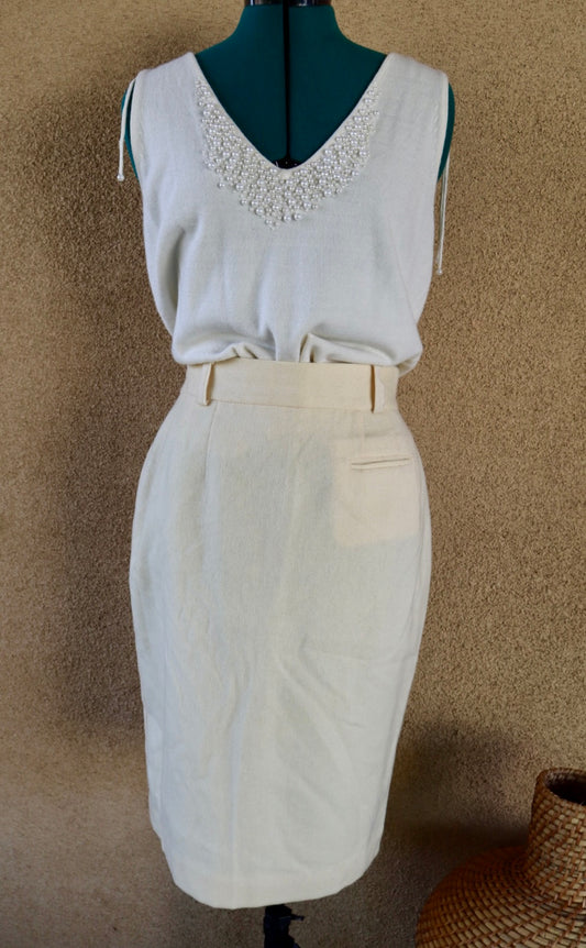 1980's Pure Wool Skirt