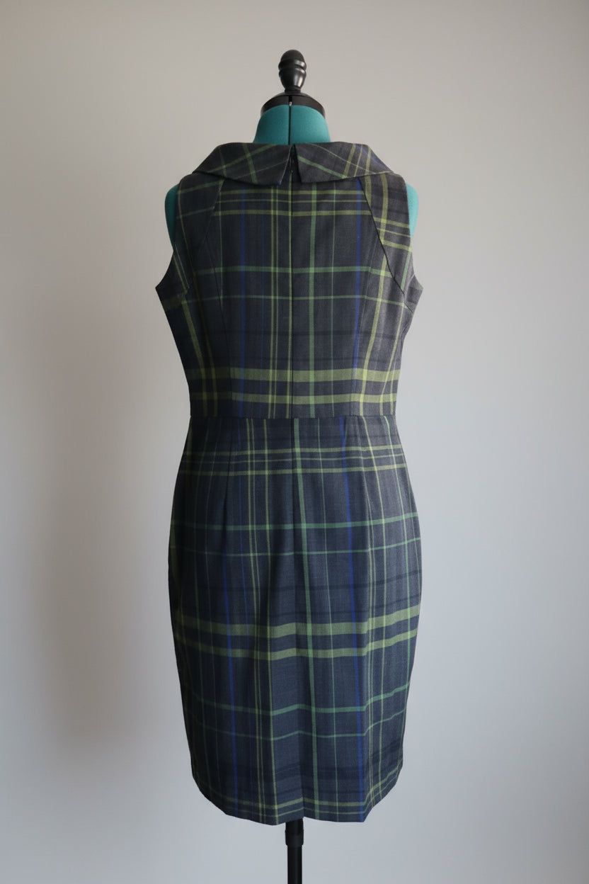 R&K Originals Plaid Dress – Size 14