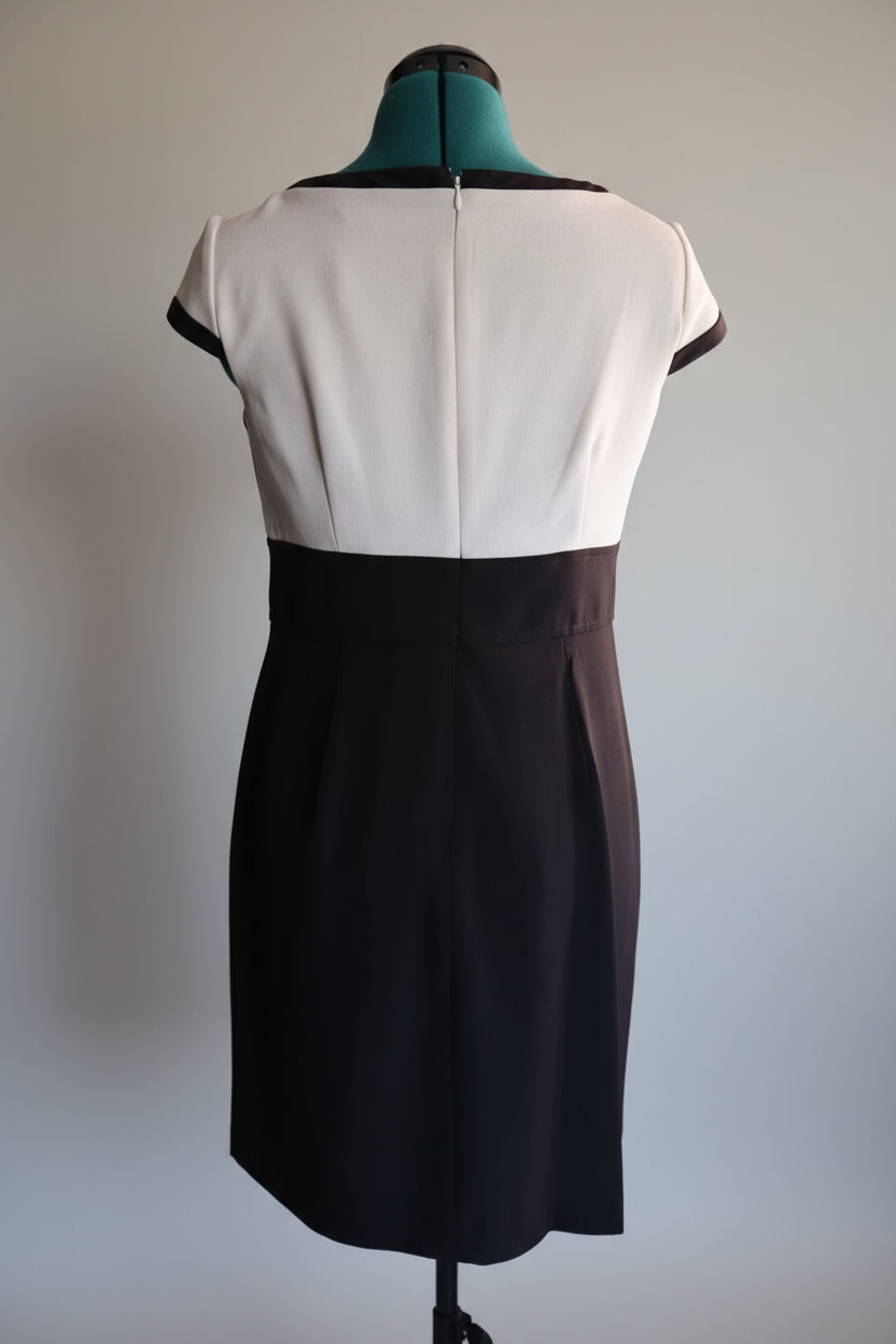 Sandra Darren Mod Colorblock Dress